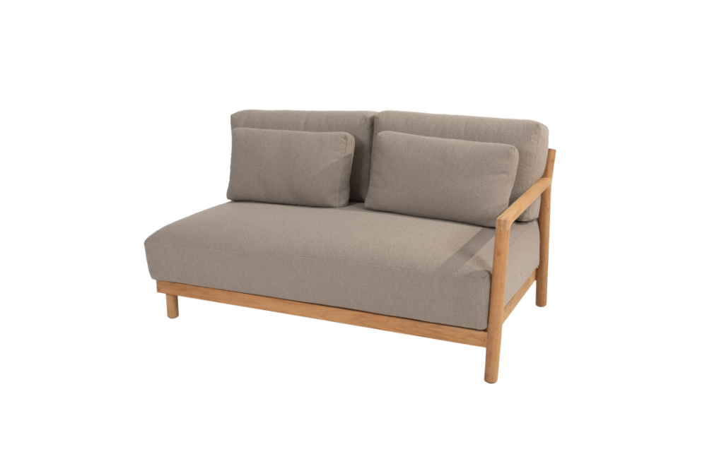 Marie modulaire 2.5-zits lounge bank, armleuning links incl. 5 kussens
