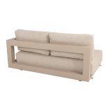 Metropolitan modulaire 2.5-zits lounge bank latte, armleuning links incl. 5 kussens