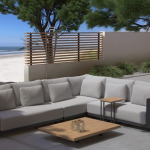 Metropolitan salontafel teak 120 x 90 x 18 cm.