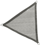 Nesling Coolfit schaduwdoek driehoek, 360x360x360cm, Antraciet.