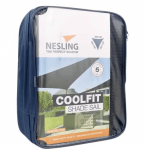 Nesling Coolfit schaduwdoek driehoek, 360x360x360cm, Gebroken Wit