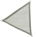 Nesling - Coolfit schaduwdoek driehoek, 500x500x500cm, Olijf.