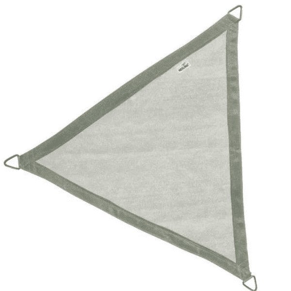 Nesling - Coolfit schaduwdoek driehoek, 500x500x500cm, Olijf.