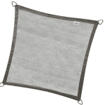 Nesling - Coolfit schaduwdoek vierkant, 360x360cm, Antraciet