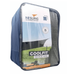 Nesling - Coolfit schaduwdoek vierkant, 500x500cm, Antraciet
