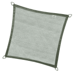 Nesling - Coolfit schaduwdoek vierkant, 500x500cm, Olijf