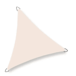 Nesling - Dreamsail schaduwdoek driehoek, 500x500x500cm, Creme