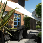 Nesling - Dreamsail schaduwdoek driehoek, 500x500x500cm, Creme