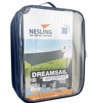 Nesling - Dreamsail schaduwdoek vierkant, 400x400cm, Antraciet