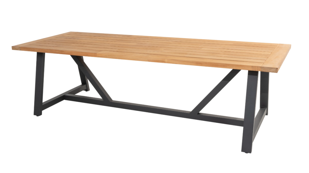 Noah onderstel antraciet voor 260 x 100 cm.