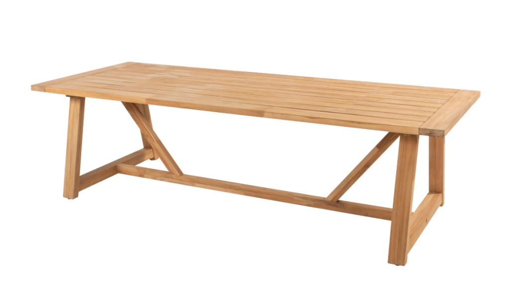 Noah onderstel teak for 260 x 100 cm.