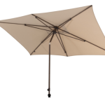 Parasol Azzurro wenge-beach 2x3 mtr
