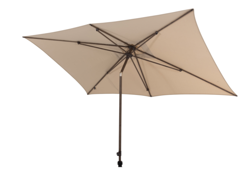 Parasol Azzurro wenge-beach 2x3 mtr