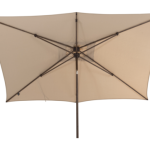 Parasol Azzurro wenge-beach 2x3 mtr