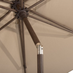 Parasol Azzurro wenge-beach Ø3 mtr