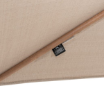 Parasol Azzurro woodlook-sand 2x3 mtr