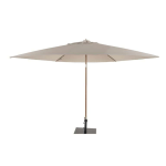 Parasol Azzurro woodlook-sand Ø3 mtr