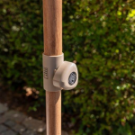 Parasol Azzurro woodlook-sand Ø3 mtr