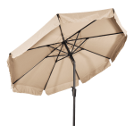 Parasol Libra ecru Ø3 mtr