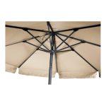 Parasol Libra ecru Ø3 mtr