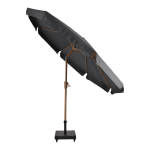 Parasol Libra houtlook-grijs Ø3 mtr