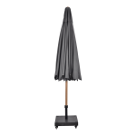 Parasol Libra houtlook-grijs Ø3 mtr