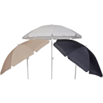Parasol Libra Ø2 mtr, 3 kleuren; wit,ecru en grijs