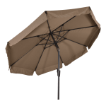 Parasol Libra taupe Ø3 mtr