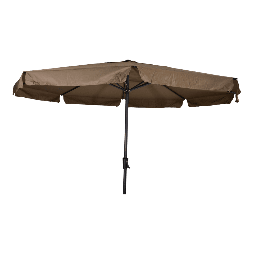 Parasol Libra taupe Ø3,5 mtr