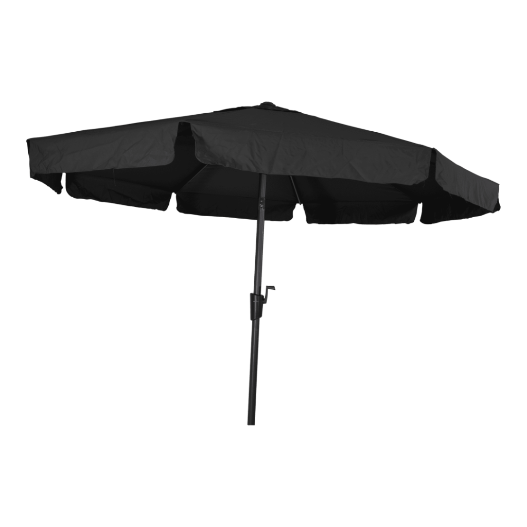 Parasol Libra zwart Ø3 mtr