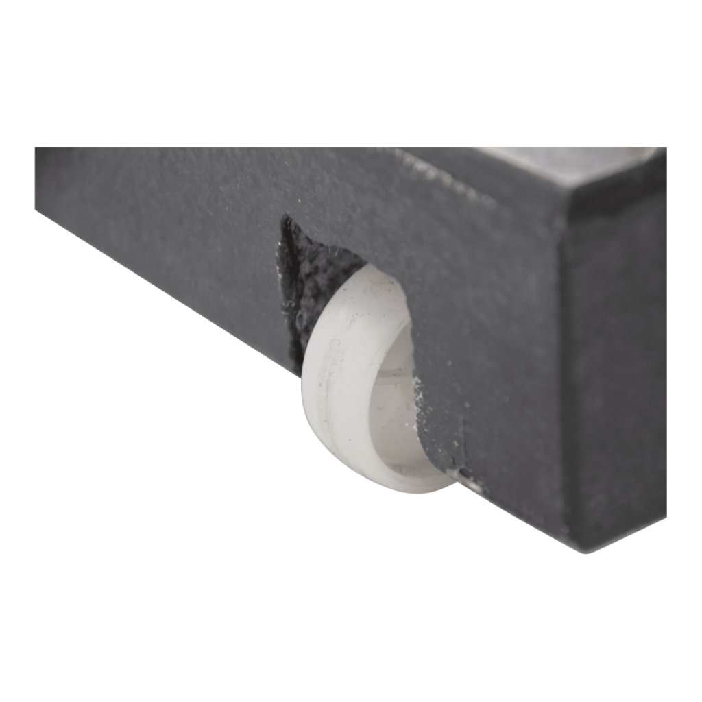 Parasolvoet 40kg graniet zwart met telescoop hendel