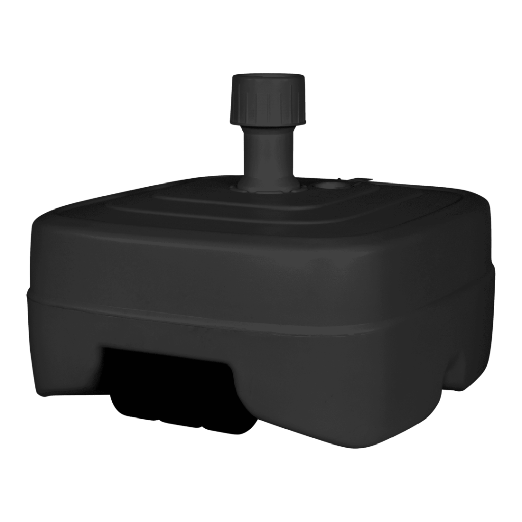 Parasolvoet kunststof vulbaar 50ltr antraciet