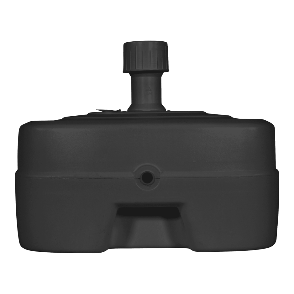 Parasolvoet kunststof vulbaar 50ltr antraciet