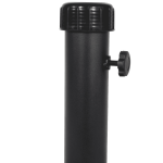 Parasolvoet vierkant beton 25kg grijs