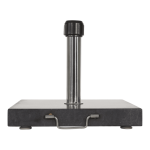 Parasolvoet vierkant graniet 35kg antraciet