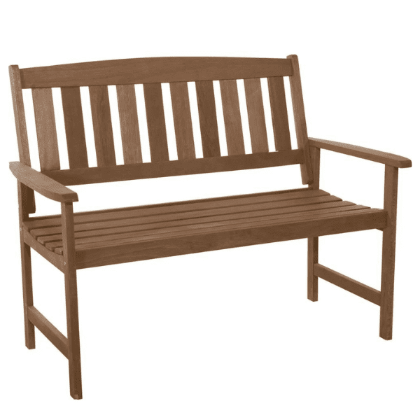 Parkbank Calgary Teaklook 120cm