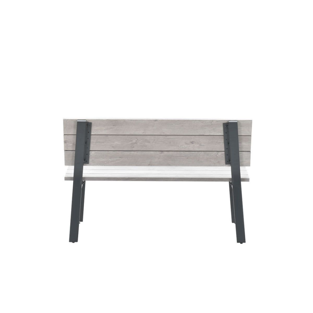 Parkbank Diva Grijs - 120 cm