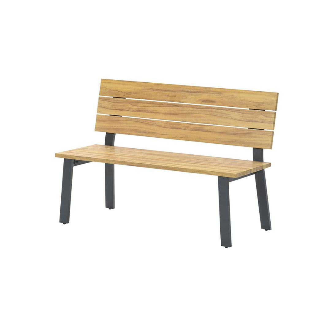 Parkbank Diva Teaklook - 120 cm