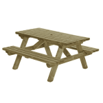 Picknicktafel - 150x150cm