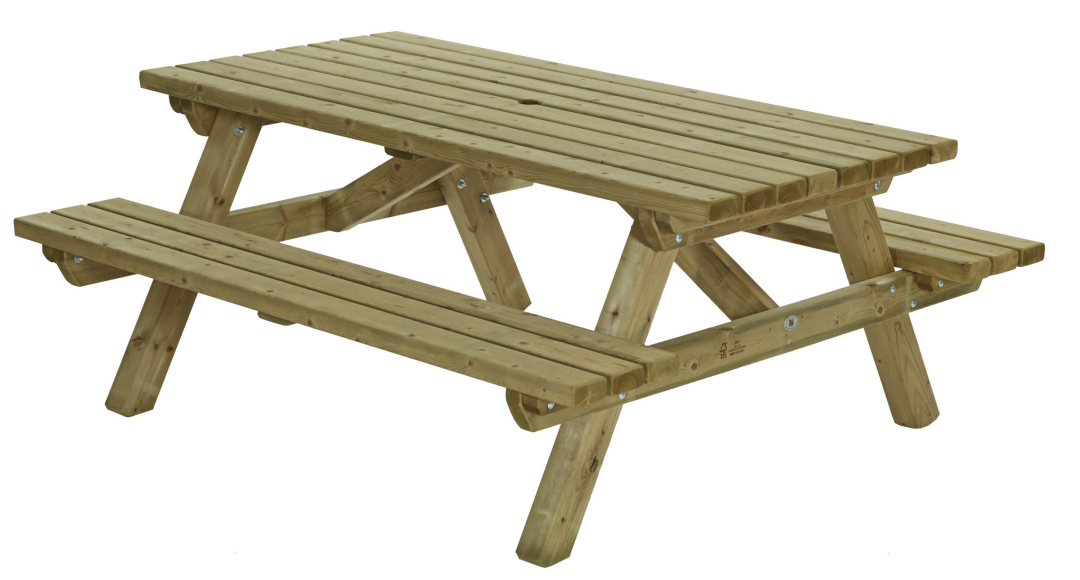 Picknicktafel - 180x160cm