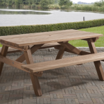 Picknicktafel - 180x160cm