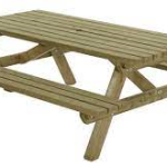 Picknicktafel 200x160cm