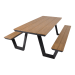 Picknicktafel Arezzo rechthoekig