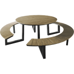 Picknicktafel Arezzo rond
