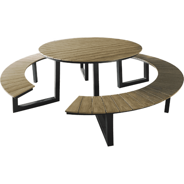 Picknicktafel Arezzo rond