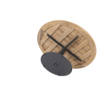 Saba low dining tafel onderstel 150 cm. Ø (H 69)