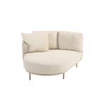 Sardinia chaise lounge rechts incl. 3 kussens