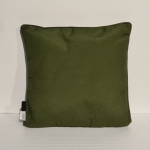 Sierkussen 45x45 piping Panama green