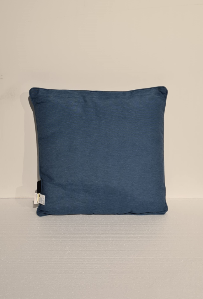 Sierkussen 45x45 piping Panama Sea blue