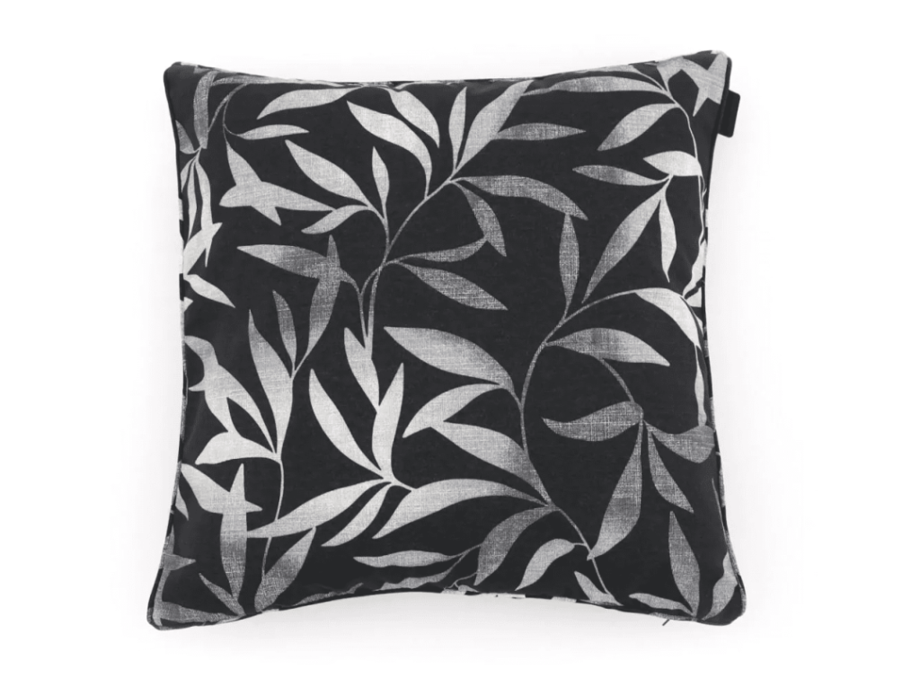 Sierkussen 50x50 Fergus black natural outdoor finishing